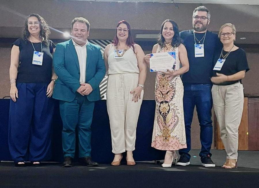 Trabalho de servidores da Saúde de Primavera do Leste recebe premiação em evento sobre segurança do paciente e controle de infecções